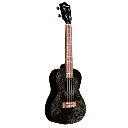bamboo concert ukuleles bamboo new generation black edition series concert ukulele with gig bag      