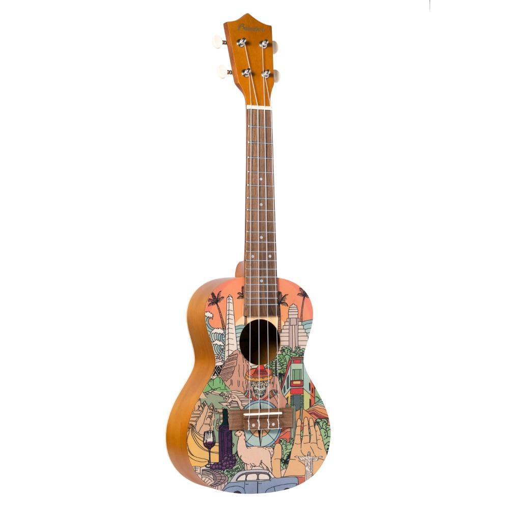 bamboo concert ukuleles bamboo new generation culture line series concert ukulele with gig bag   