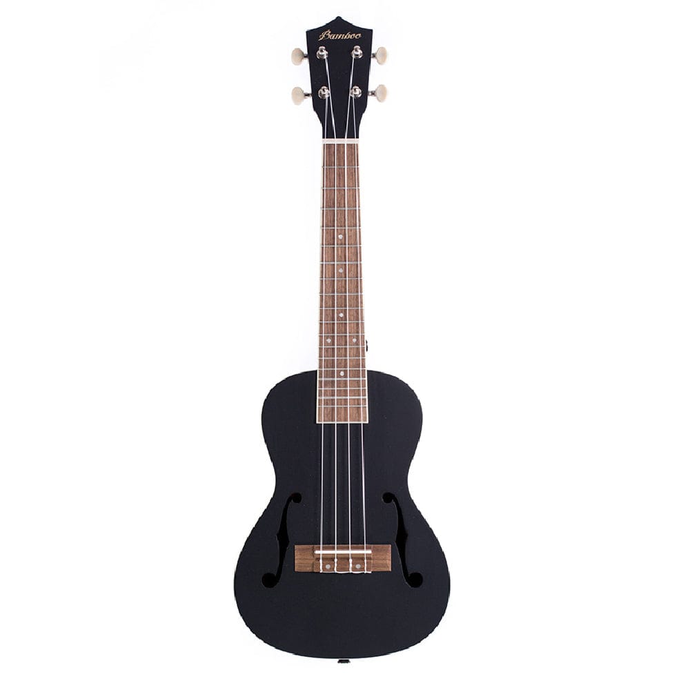 bamboo concert ukuleles black bamboo special edition series violin line concert ukulele with gig bag   