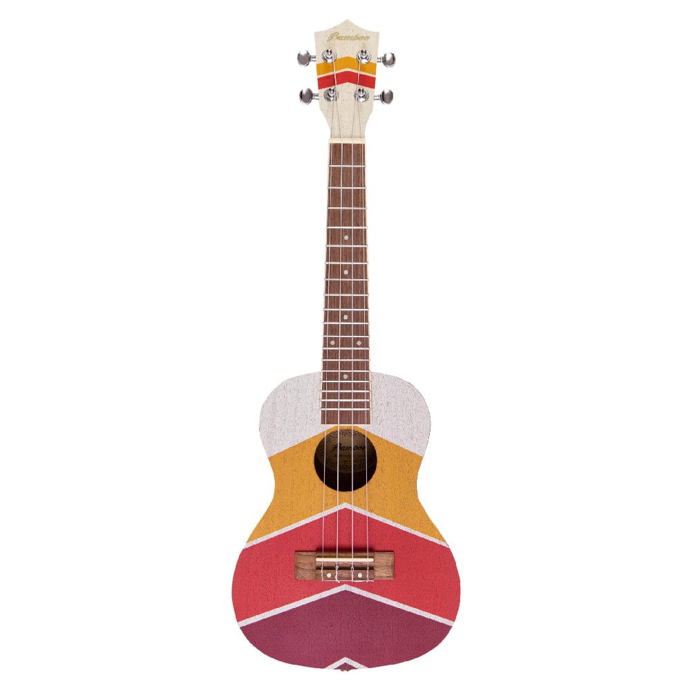 bamboo concert ukuleles burning sunrise bamboo new generation cali line series concert ukulele with gig bag      #cali-line_burning-sunrise