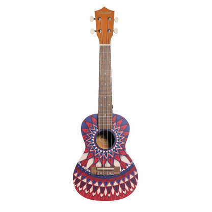 bamboo concert ukuleles passion bamboo new generation mandala line series concert ukulele with gig bag     
