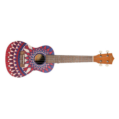 bamboo concert ukuleles passion bamboo new generation mandala line series concert ukulele with gig bag     