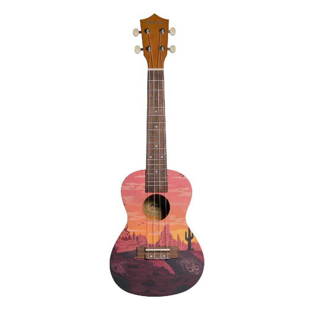 bamboo concert ukuleles sunset bamboo new generation culture line series concert ukulele with gig bag   #culture-line_sunset