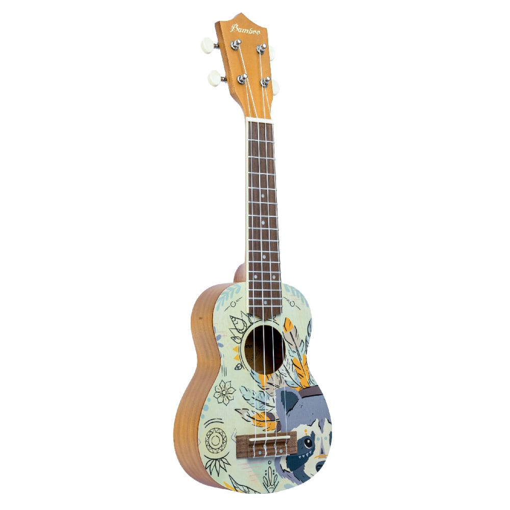 bamboo soprano ukuleles bamboo new generation dreams line series soprano ukulele with gig bag    