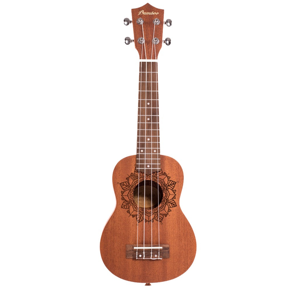Bamboo Soprano Ukuleles Kailua Bamboo New Generation Earth Line Series Soprano Ukulele with Gig Bag