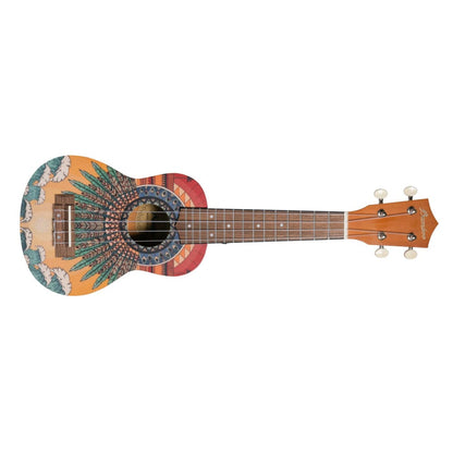 Bamboo Soprano Ukuleles Sunshine Bamboo New Generation Nature Line Series Soprano Ukulele with Gig Bag