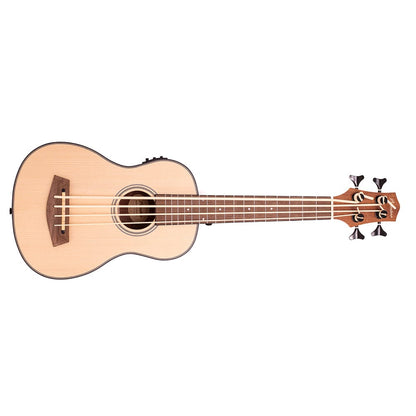 Bamboo U-Bass Natural Bamboo Special Edition Series Hybrid Line Solid Spruce Top U-Bass with EQ and Gig Bag