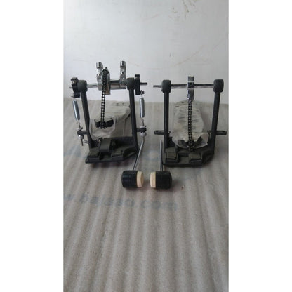 basix drum pedals basix dpd-800v4 drum pedal, heavy duty double bass - open box b stock