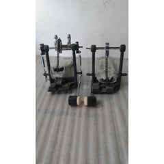 Basix Drum Pedals Basix DPD-800V4 Drum Pedal, Heavy Duty Double Bass - Open Box B Stock