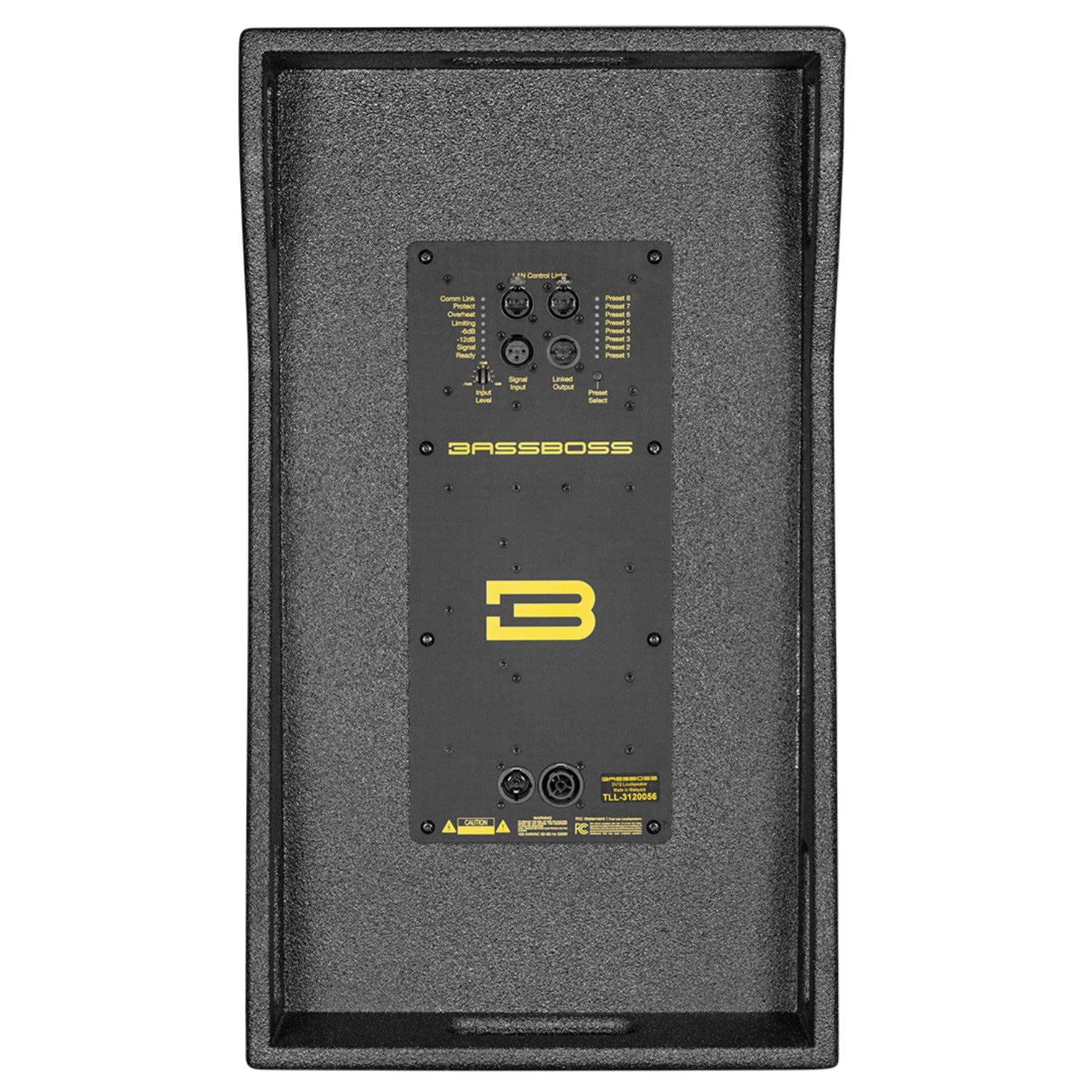 Bassboss Active PA Speakers Black Bassboss DV12-MK3 Single 12" Loudspeaker