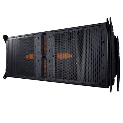 Bassboss Active PA Speakers Black Bassboss MFLA-MK3 Dual 12" Line Array 