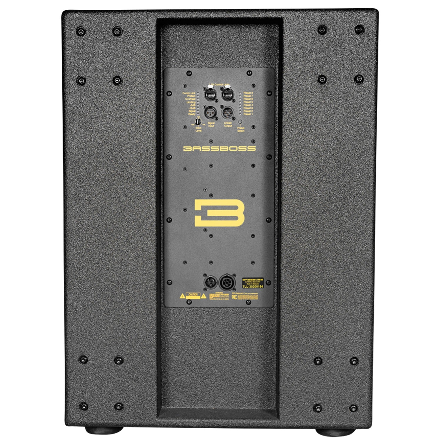 Bassboss Subwoofers Black Bassboss DJ18S-MK3 Single 18" Subwoofer