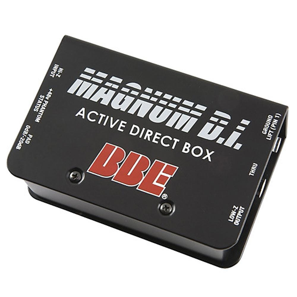 bbe signal direct boxes bbe magnum di all-analog signal direct box