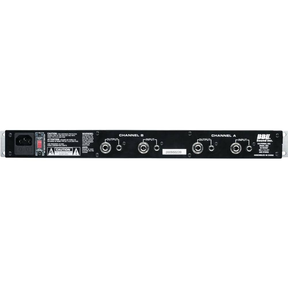 BBE Signal Processors BBE 482i Sonic Maximizer Audio Enhancing Signal Processor