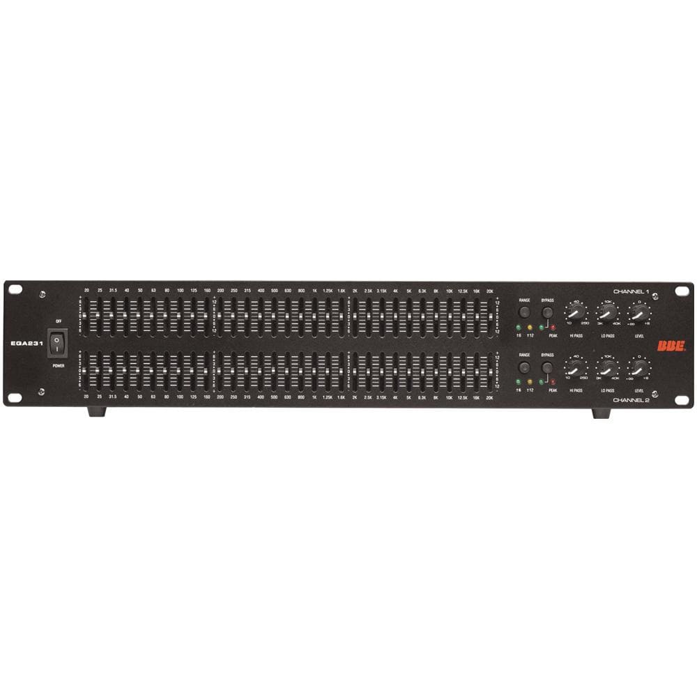 BBE Signal Processors BBE EQA-231 All-Analog 31-Band Graphic EQ Signal Processor