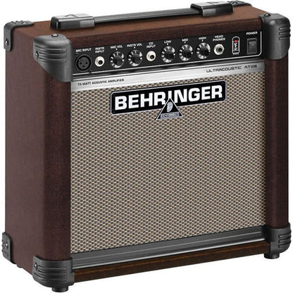 behringer acoustic guitar amplifiers behringer ultracoustic at108 acoustic combo amp