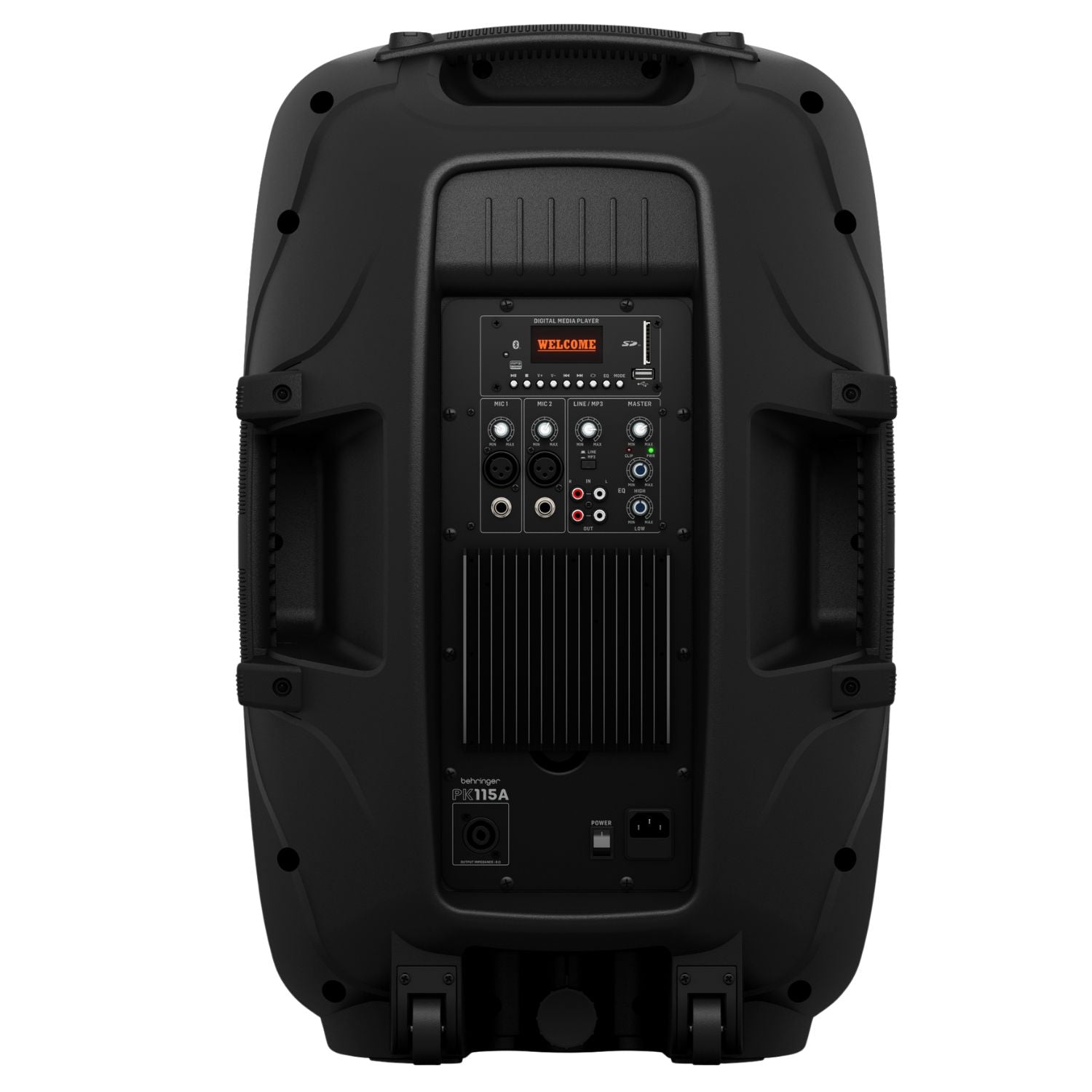 Behringer Active PA Speakers Behringer 2-Way Active PA Speaker System With Built In Media Player #watts_800-watt-15-inch