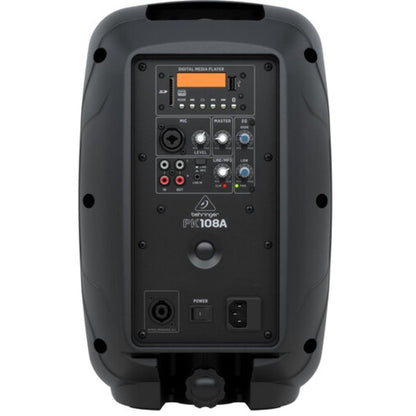 behringer active pa speakers behringer 2-way active pa speaker system with built in media player   