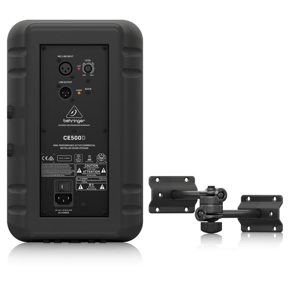 behringer active pa speakers behringer ce500d active 100-watt loudspeaker system