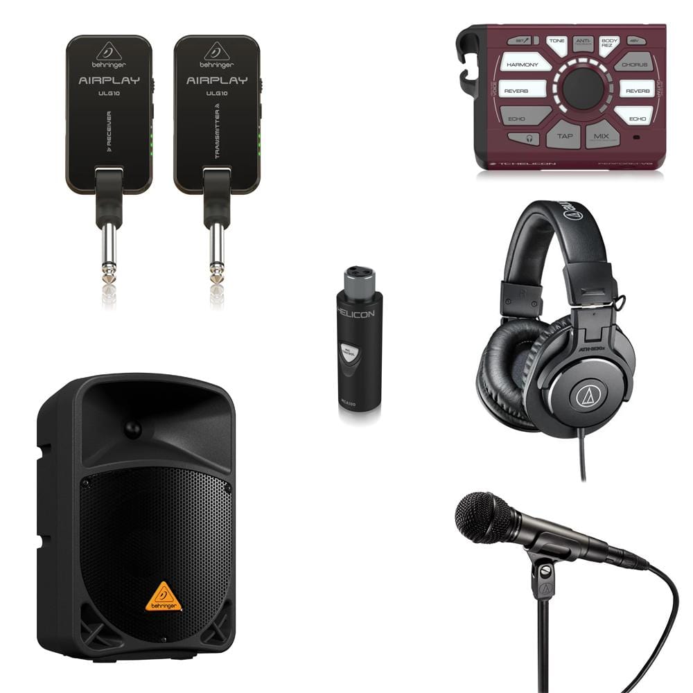 behringer active pa speakers behringer live performance bundle 1