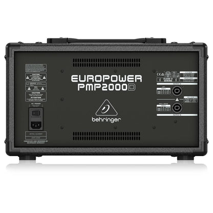 behringer analog mixers behringer europower pmp2000d 2000-watt 14-channel powered mixer