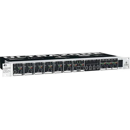behringer analog mixers behringer ultrazone zmx8210 - 3-zone commercial audio mixer