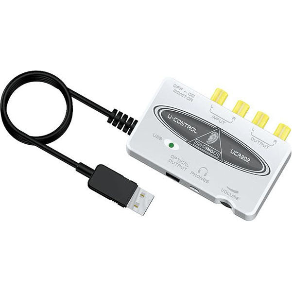 Behringer Audio Interfaces Behringer U-CONTROL UCA202 USB-Audio Interface