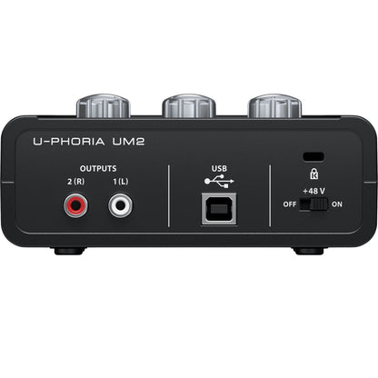 Behringer Audio Interfaces Behringer U-PHORIA UM2 USB Audio Interface 