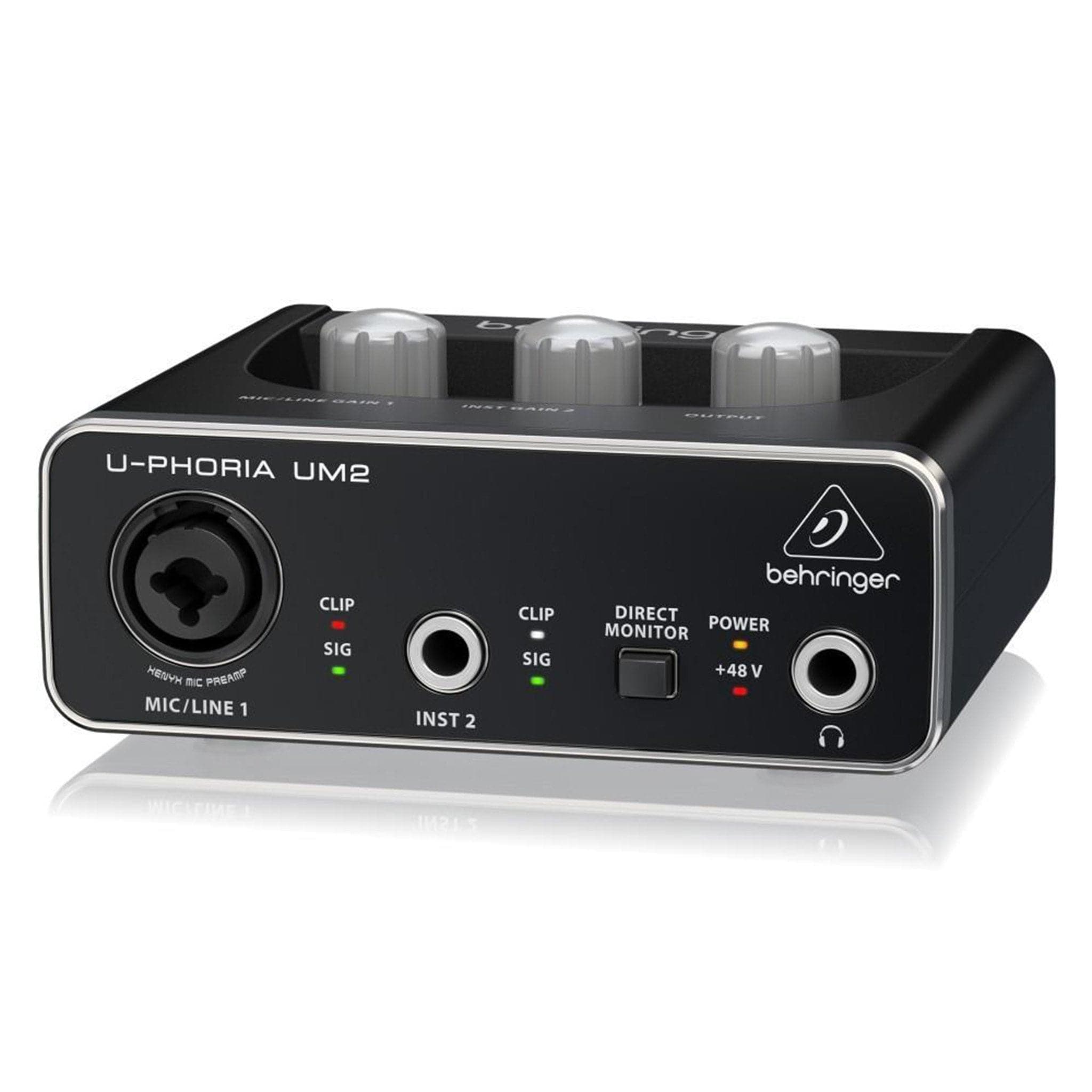 Behringer Audio Interfaces Behringer U-PHORIA UM2 USB Audio Interface