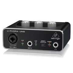 Behringer Audio Interfaces Behringer U-PHORIA UM2 USB Audio Interface