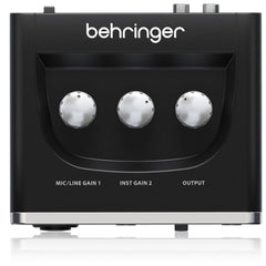 Behringer Audio Interfaces Behringer U-PHORIA UM2 USB Audio Interface