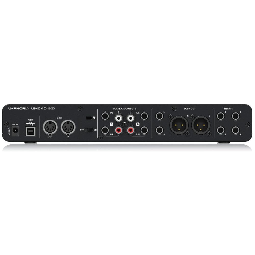 Behringer Audio Interfaces Behringer U-PHORIA UMC 404HD 24-Bit USB Audio Midi Interface
