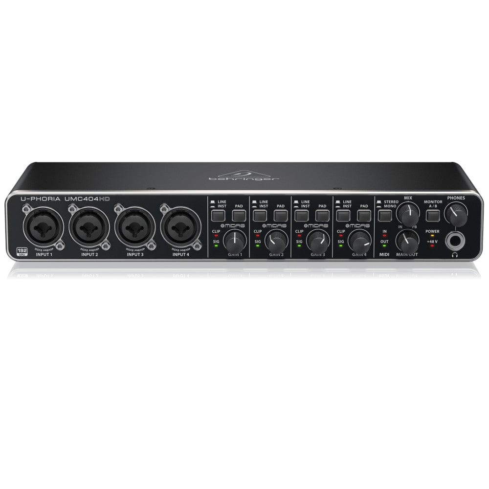 Behringer Audio Interfaces Behringer U-PHORIA UMC 404HD 24-Bit USB Audio Midi Interface