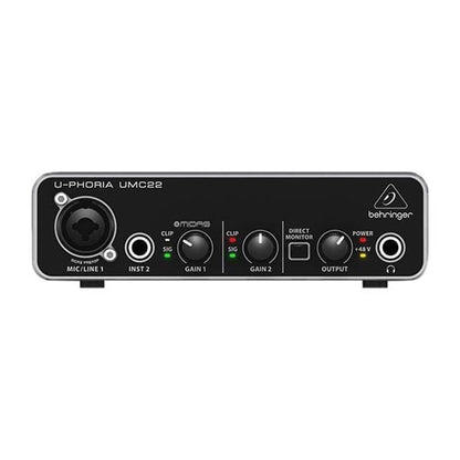 Behringer Audio Interfaces Behringer UMC22 Audio Interface - Open Box