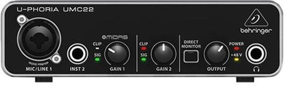 Behringer Audio Interfaces Behringer UMC22 Audio Interface - Open Box