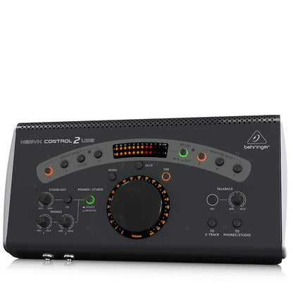 behringer audio interfaces behringer xenyx control2usb high-end studio control with vca control and usb audio interface