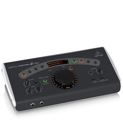 behringer audio interfaces behringer xenyx control2usb high-end studio control with vca control and usb audio interface