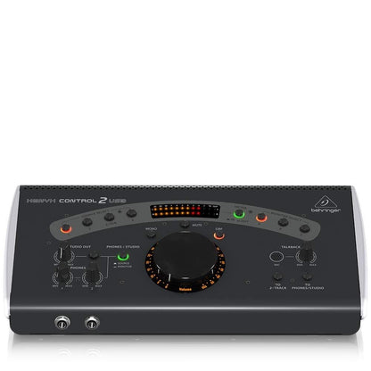 behringer audio interfaces behringer xenyx control2usb high-end studio control with vca control and usb audio interface