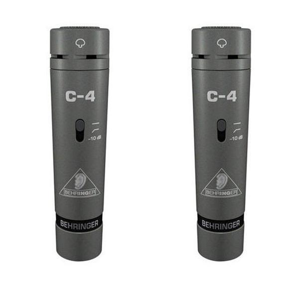 Behringer Condenser Microphones Behringer C4 Single Diaphragm Condenser Microphone Set Of 2