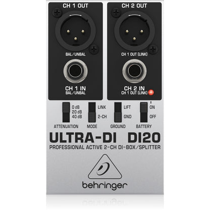 Behringer D I Boxes Behringer DI20 2-Chanel DI-Box
