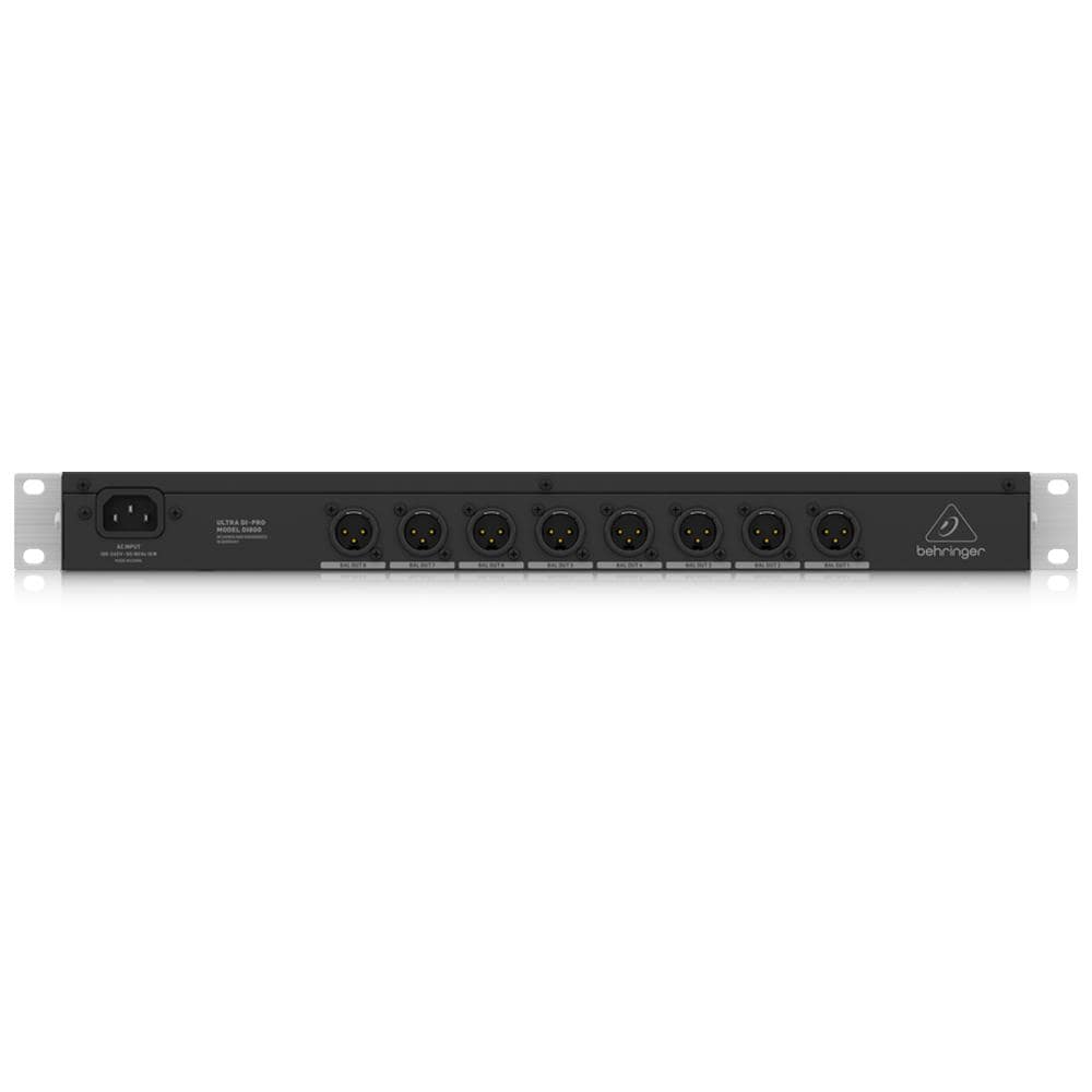 Behringer D I Boxes Behringer Ultra-DI Pro DI800 V2 Powered 8-Channel DI-Box
