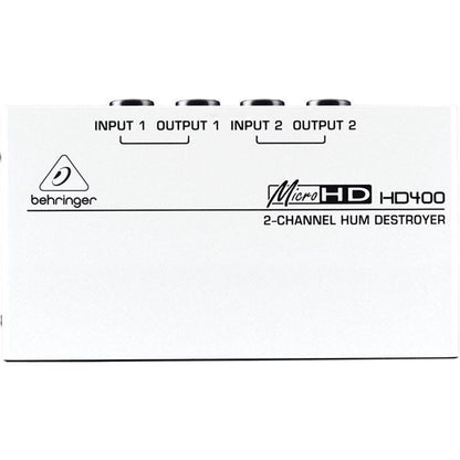 behringer d i boxes white behringer hd400 microhd   