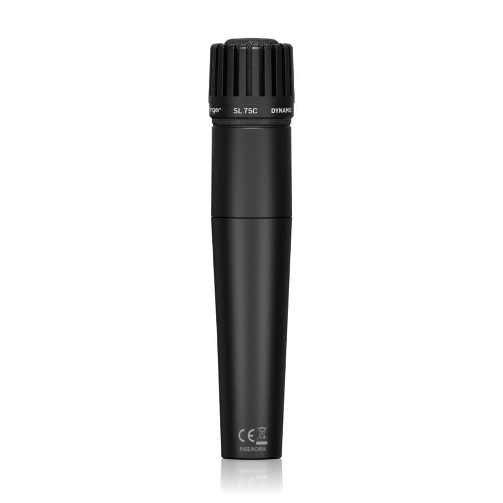 behringer dynamic microphones behringer sl 75c dynamic cardioid microphone - black