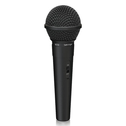Behringer Dynamic Microphones Black Behringer BC110 Handheld Dynamic Vocal Microphone Set