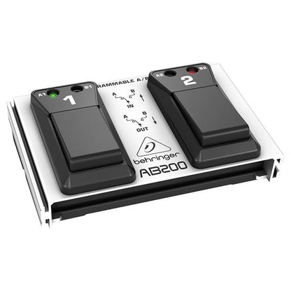 behringer effect pedals behringer ab200 dual a/b switch