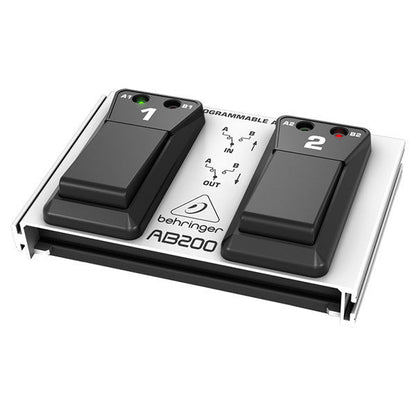 behringer effect pedals behringer ab200 dual a/b switch