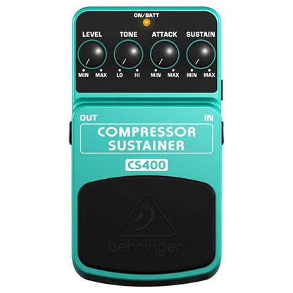 behringer effect pedals behringer cs400 compressor sustainer guitar effects pedal