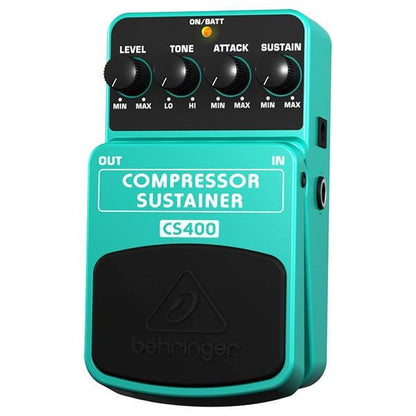 behringer effect pedals behringer cs400 compressor sustainer guitar effects pedal