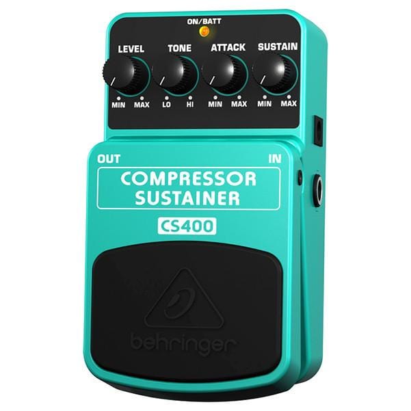 behringer effect pedals behringer cs400 compressor sustainer guitar effects pedal
