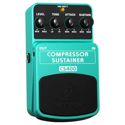 behringer effect pedals behringer cs400 compressor sustainer guitar effects pedal